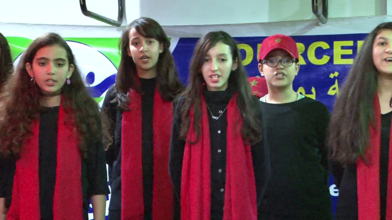3ICHI 3ICHI YA BLADI 3ICHI interprétée par les élèves de 1ère année collège de Yourcenar Fès