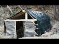 Bushcraft shelter, come sto andando avanti