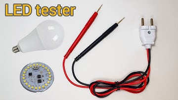 Home Made LED and Diode Tester Auto Voltage / Simple and Useful #tester #led #Repairs