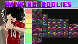 RANKING EVERY MM2 GODLY..