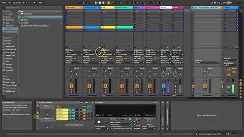 Achieving Boss RC-505 functionality in Ableton