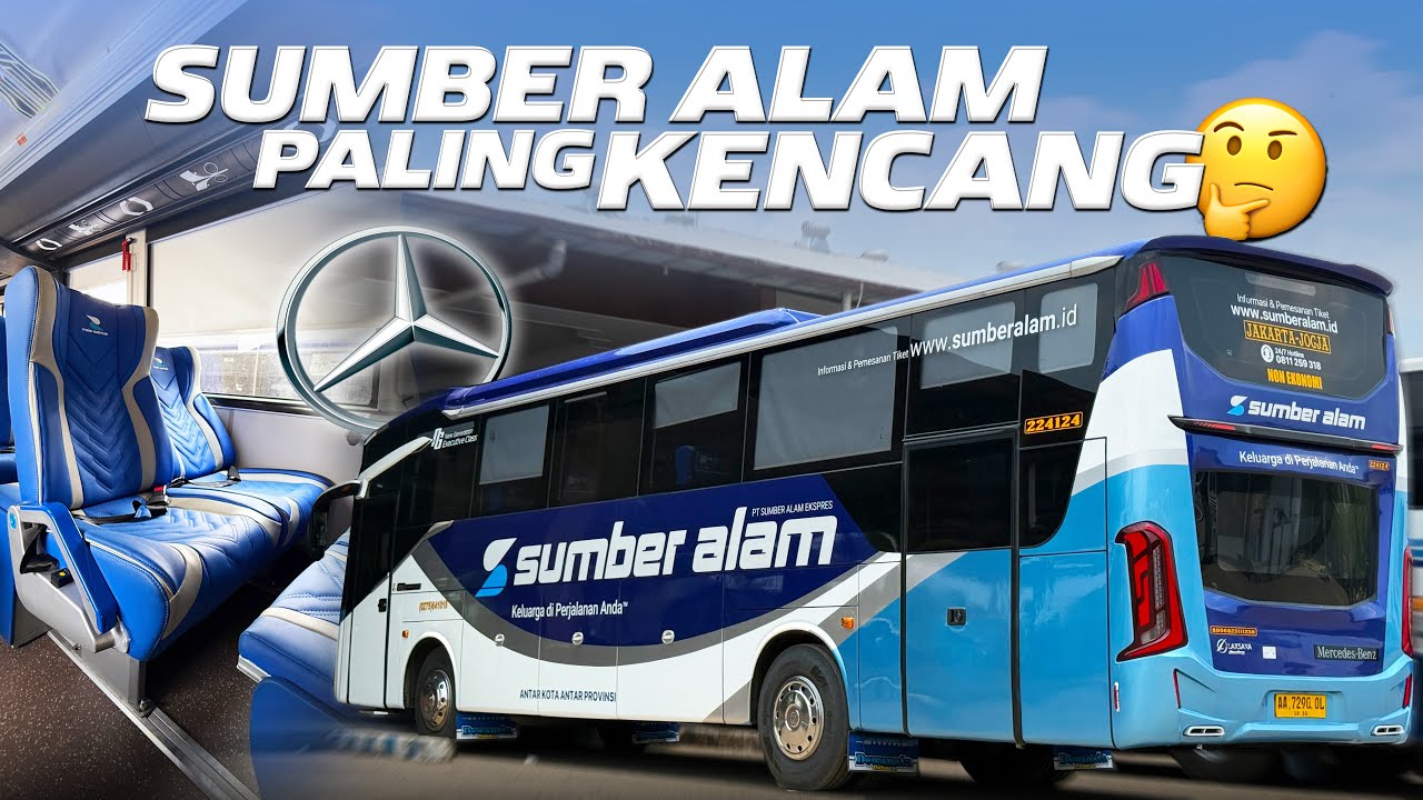 KETAGIHAN NAIK BUS SUMBER ALAM YANG INI‼️Trip Parung - Jogja with Sumber Alam 90 OL