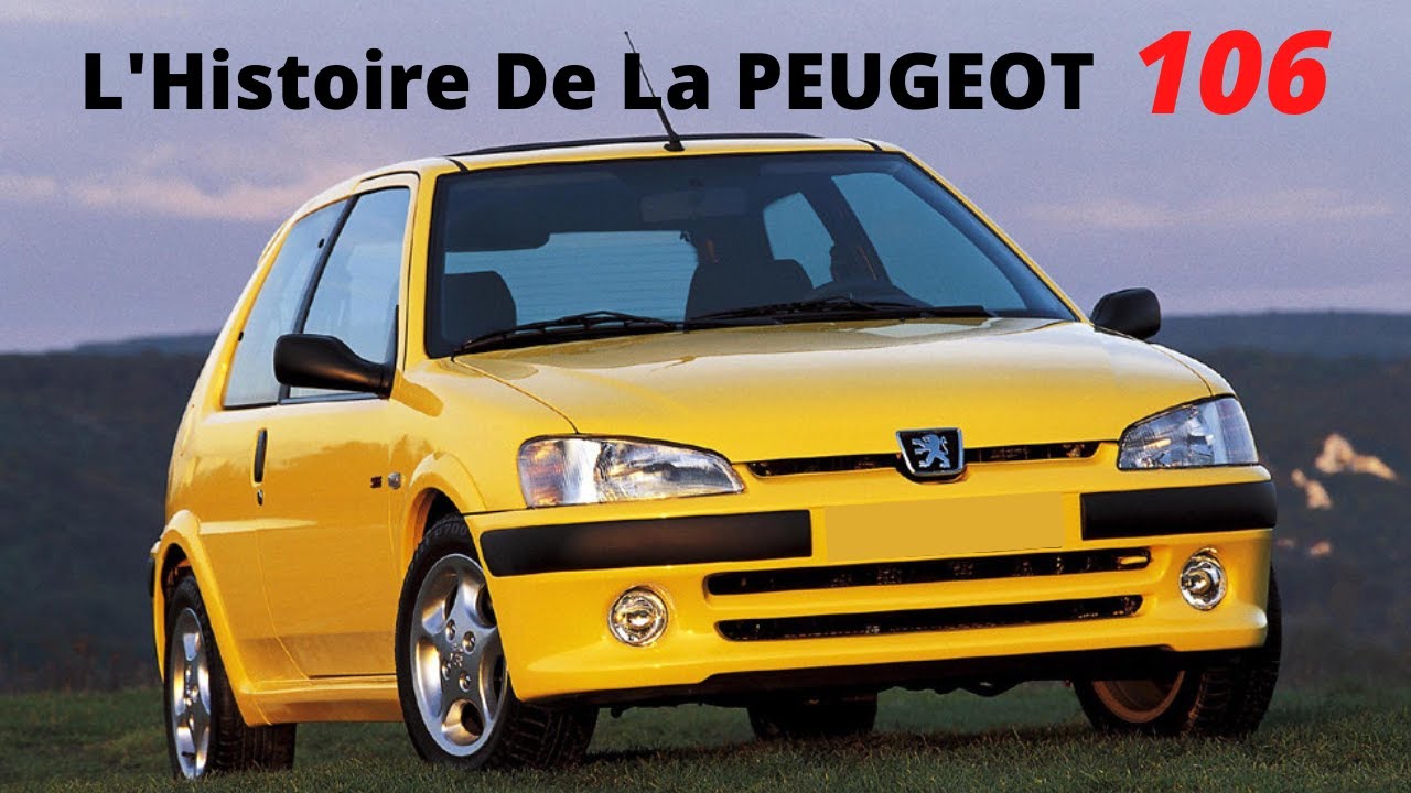 TOUT SAVOIR SUR LA PEUGEOT 106 