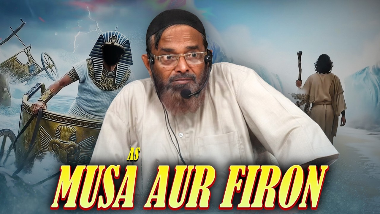 Hazrat Musa AS | Allah Ne Firaun Ko Kaise Tabah Kiya? | Sheikh Jalaluddin Qasmi