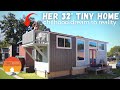 Manifested Her Dream $85k Tiny Home —paid off & living her best life!