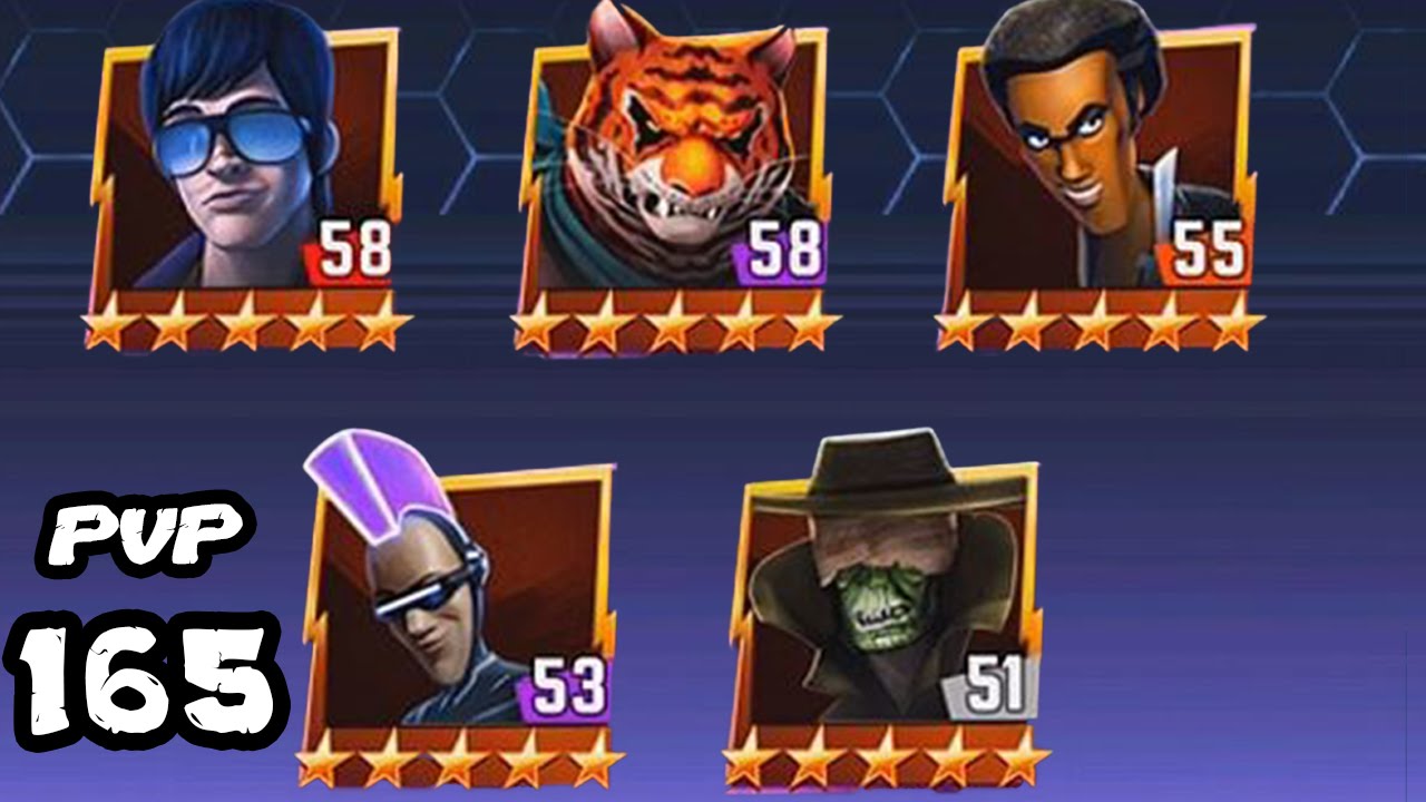 TMNT Legends PVP 165 (Tiger Claw, Zeck, Xever, Hun, Rat King)
