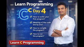 C Program kaise likhe? 🔥 Hello World Compile & Run (Hindi)