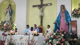 Celebración eucarística en acción de gracias por los 50 años de la parroquia María Inmaculada.