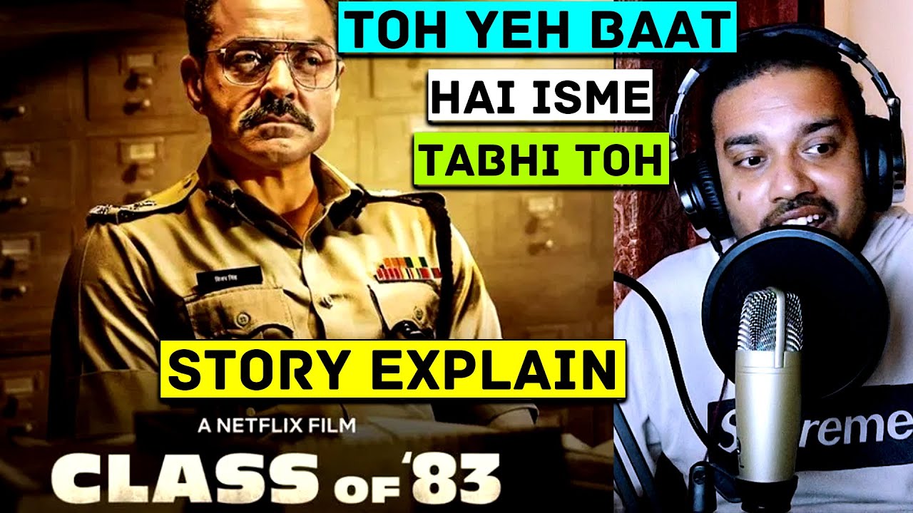class of 83 Movie Explain | Review | Bobby Deol | Red Chillies Production | Netflix