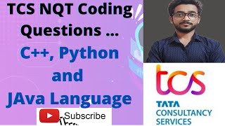 Practice Coding problem in C++, Python, Java Language: TCS NQT coding Problem 2022 | Shashank Singh