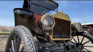 Antique Car - Rebuilt Wooden Wheels, New Tires, New Tubes