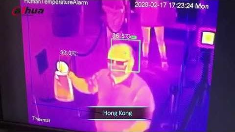Dahua Thermal Body Temperature Monitoring Solution Application Cases 5