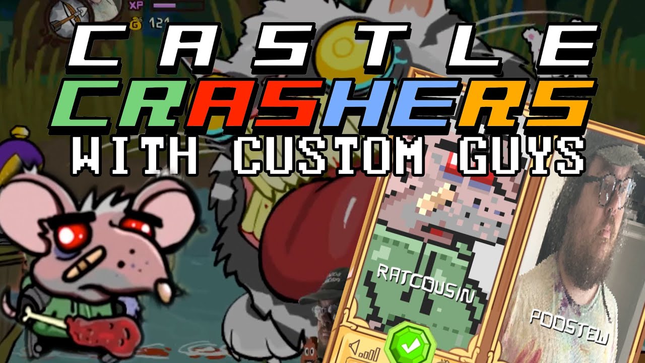 Making my OWN castle crasher with my mod poostew | Castle Crashers