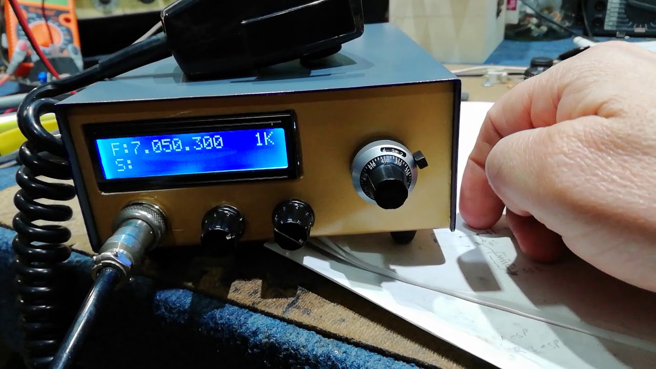 Test audio TRX 7 MHz Lanco chile