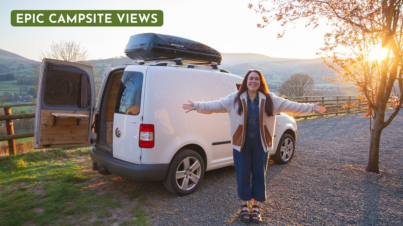 Brecon Beacons Van life Wales | Mountains and waterfalls