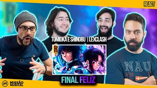 REACT de ♪ Tomioka e Shinobu 🌊🦋 (Demon Slayer) | FINAL FELIZ | LexClash e @Meizy (ft.@QminutosQ )