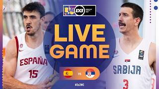 LIVE 🔴 Spain 🇪🇸 vs Serbia 🇷🇸 | Men | Pool Game | FIBA 3x3 World Cup 2026 | 3x3 Basketball
