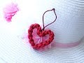 How to Make a Paracord Heart-Cobra Knot Version-DIY Keychain-Macrame Heart-CBYS