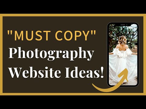 9 Photography Website Ideas YOU NEED to copy!