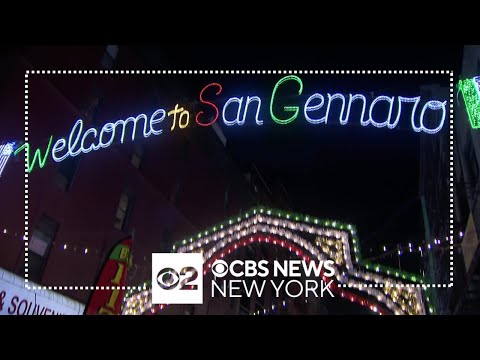 Vídeo: Festa de San Gennaro na Little Italy