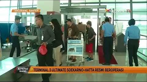 Ini Suasana Hari Pertama Terminal 3 Soekarno-Hatta
