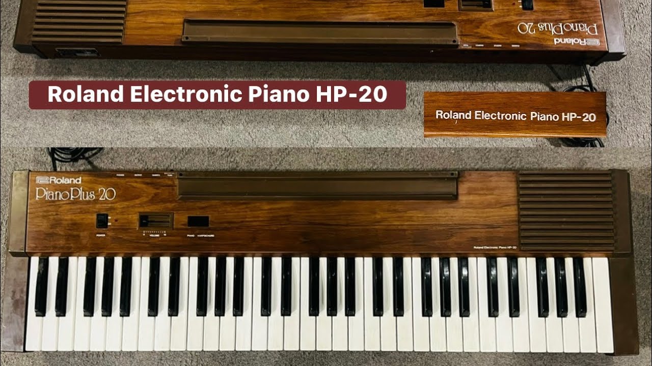 Roland Electronic Piano HP-20 ( Wilsons Music Instruments Whatsapp
