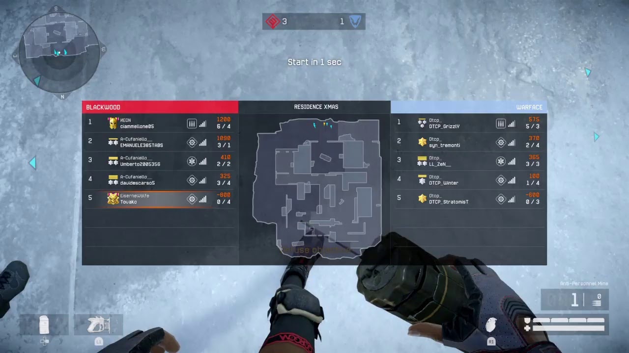 Warface PS4 Italian Clan War