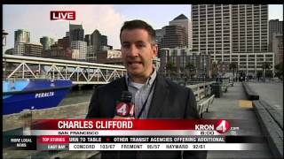 Ferries Crowded on First Day of BART Strike