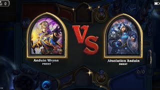 May 2026 • Anduin Wrynn vs Absolution Anduin (Victory) • Priest Equilibrium Deck