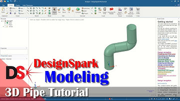 3D Pipe Tutorial With DesignSpark Mechanical