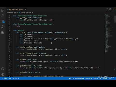 Solution When i Move , You move |  | Python Essential Training