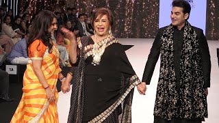 Khan's Mother Helen Magnetises All With Her Ramp Dance To Raise Money Cancer At BT Fashion Show