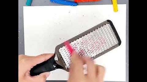How to Make Melted Crayon Art