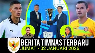 🔴 Berita Timnas ~ JUMAT 02 JANUARI 2026 ~ Timnas Indonesia Terbaru Hari Ini