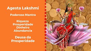 Combo Código Sagrado Agesta, Decreto e Mantra para Lakshmi - Deusa da Prosperidade Material.