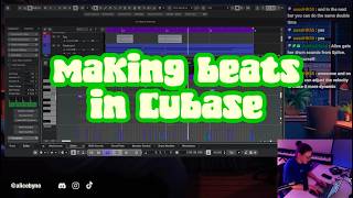 Making my first afrobeat with help from the chat