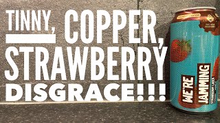 Aldi We're Jamming Strawberry Lager , Aldi The Hop Foundry , Aldi Craft Beer Review