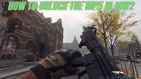 How to UNLOCK the MP5 in Modern Warfare 2 ( Lachmann Sub)