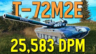 T-72M2E Moderna 19K Damage || WoT Console