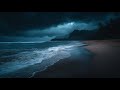 Calming Ocean Waves and Night Ambience | Sleep Soundly with Soothing Water Sounds and Deep Relax