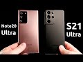 Samsung Galaxy S21 Ultra ПРОТИВ Galaxy Note 20 Ultra - СРАВНЕНИЕ. Какой смартфон выбрать??