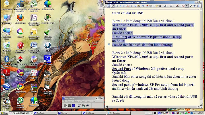 Hướng dẫn cài win xp bằng usb có hình ảnh