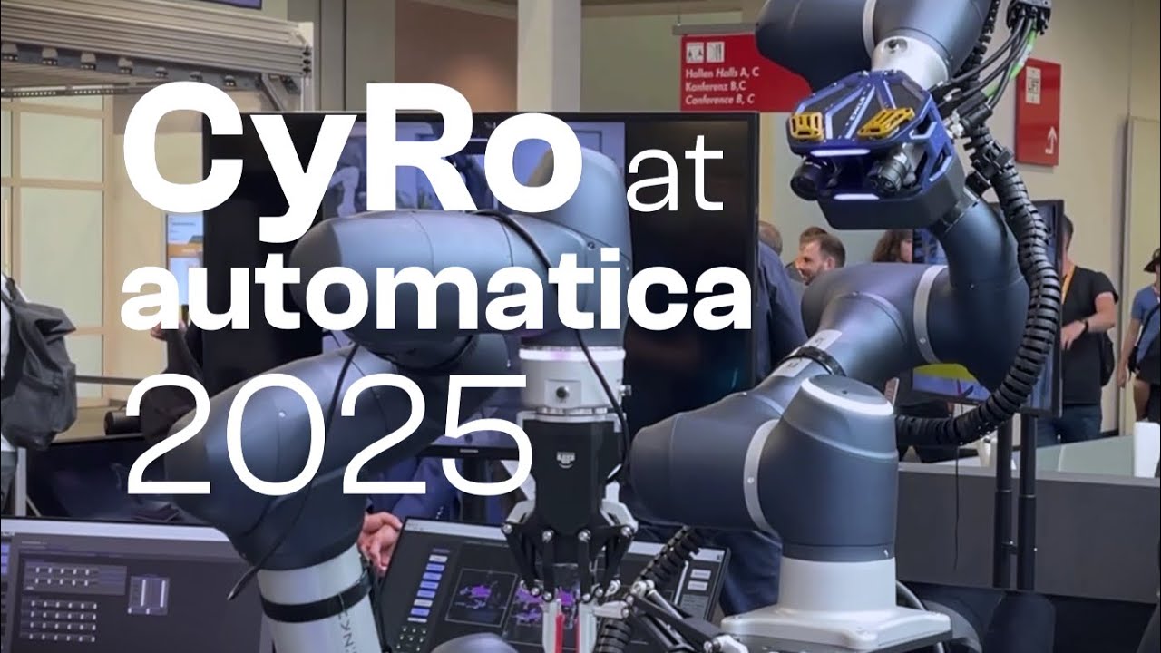 Cyro Speed CyRo at automatica 2025 - YouTube