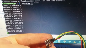 RPi & HTU21D - i2cdetect