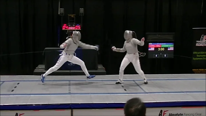 2017 Junior Olympics Junior Women's Saber Semis: H...