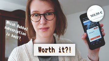 Which Babbel subscription is best? Is a lifetime option worth it? My experience with the Babbel App…