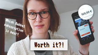 Which Babbel subscription is best? Is a lifetime option worth it? My experience with the Babbel App… screenshot 5