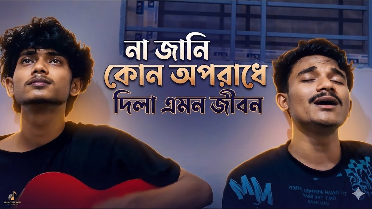 না জানি কোন অপরাধে।। Na jani kon oporadhe।। Guiter covered by shuvo।। 