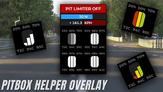 Pitbox helper Overlay screenshot 5