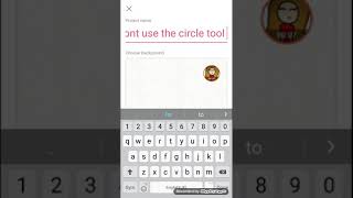 I do not use the circle tool!